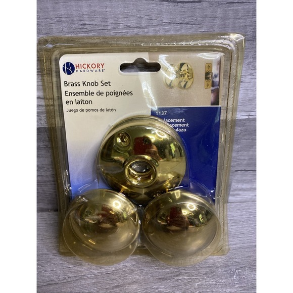 Hickory Hardware Other - Hickory Hardware 1137 Brass Replacement Door Knob Polished Brass